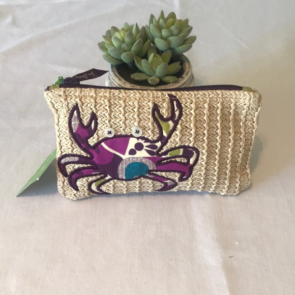 Vera Bradley Handbags - Vera Bradley Seashore Zip Pouch NWT